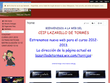 Tablet Screenshot of ceiplazarillodetormestorrijos.wikispaces.com