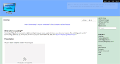 Desktop Screenshot of eduscreencasting.wikispaces.com