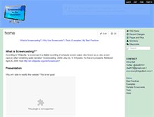 Tablet Screenshot of eduscreencasting.wikispaces.com