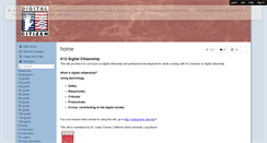 Desktop Screenshot of k12digitalcitizenship.wikispaces.com