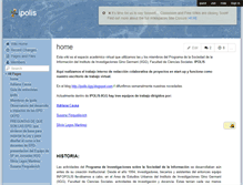 Tablet Screenshot of ipolis.wikispaces.com