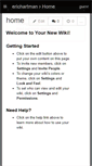 Mobile Screenshot of erichartman.wikispaces.com