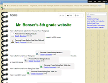 Tablet Screenshot of bonser7science.wikispaces.com