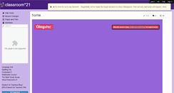 Desktop Screenshot of classroom-21.wikispaces.com