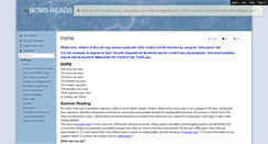 Desktop Screenshot of bcms-reads.wikispaces.com