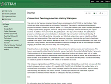 Tablet Screenshot of cttah.wikispaces.com