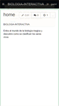 Mobile Screenshot of biologia-interactiva.wikispaces.com