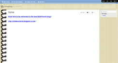 Desktop Screenshot of lefrogblog.wikispaces.com