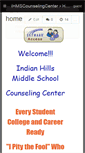 Mobile Screenshot of ihmscounselingcenter.wikispaces.com