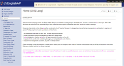 Desktop Screenshot of lvenglishap.wikispaces.com