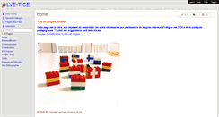 Desktop Screenshot of lve-tice.wikispaces.com