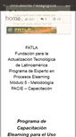 Mobile Screenshot of innovadores-pedagogicos-fatla.wikispaces.com