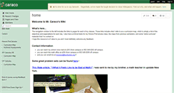 Desktop Screenshot of caraco.wikispaces.com