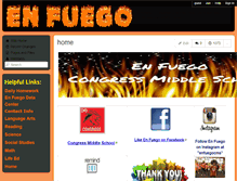 Tablet Screenshot of enfuego.wikispaces.com