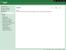 Tablet Screenshot of lagal.wikispaces.com