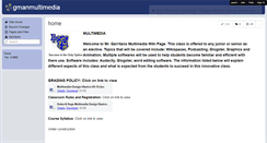 Desktop Screenshot of gmanmultimedia.wikispaces.com