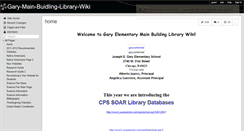 Desktop Screenshot of gary-main-buidling-library-wiki.wikispaces.com