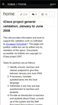 Mobile Screenshot of iclass.wikispaces.com