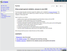 Tablet Screenshot of iclass.wikispaces.com