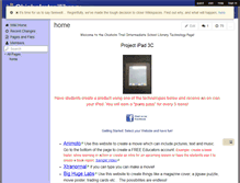 Tablet Screenshot of chisholmtraillibrary.wikispaces.com
