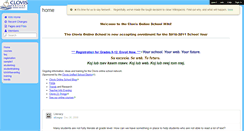 Desktop Screenshot of clovisonlineschool.wikispaces.com