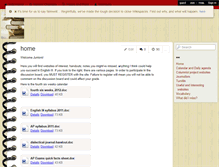 Tablet Screenshot of apenglisheechs.wikispaces.com