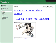 Tablet Screenshot of doctor-e.wikispaces.com