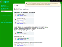 Tablet Screenshot of englishi.wikispaces.com