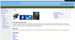 Desktop Screenshot of langescience.wikispaces.com