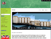 Tablet Screenshot of huartebilingue.wikispaces.com