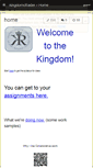 Mobile Screenshot of kingdomofrader.wikispaces.com