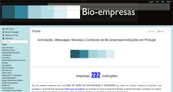 Desktop Screenshot of bio-empresas.wikispaces.com