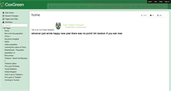 Desktop Screenshot of coxgreen.wikispaces.com