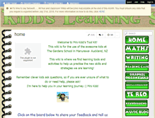 Tablet Screenshot of kiddslearningspace.wikispaces.com