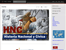 Tablet Screenshot of hnc.wikispaces.com