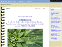 Tablet Screenshot of lablancadoble.wikispaces.com