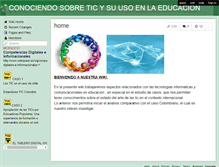 Tablet Screenshot of competenciasdigitales1.wikispaces.com