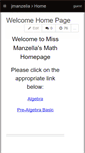 Mobile Screenshot of jmanzella.wikispaces.com