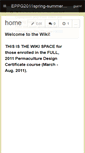 Mobile Screenshot of eppg2011spring-summerpdc.wikispaces.com