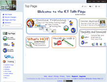 Tablet Screenshot of ict4us.wikispaces.com