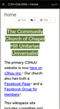 Mobile Screenshot of c3h.wikispaces.com