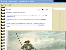Tablet Screenshot of lenguaesopilar.wikispaces.com