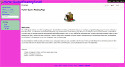 Desktop Screenshot of hunterguidedreading7and8.wikispaces.com