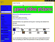 Tablet Screenshot of games-home.wikispaces.com
