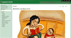 Desktop Screenshot of espacio-lector.wikispaces.com