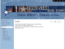 Tablet Screenshot of hardinenglish.wikispaces.com