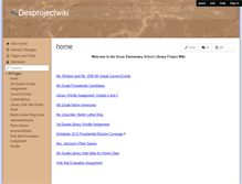 Tablet Screenshot of desprojectwiki.wikispaces.com