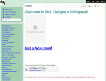 Tablet Screenshot of hdengler.wikispaces.com