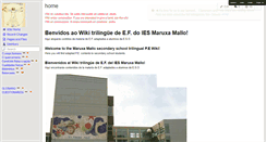 Desktop Screenshot of educacionfisicamaruxamallo.wikispaces.com