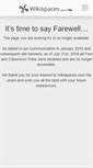 Mobile Screenshot of nonpublic.wikispaces.com